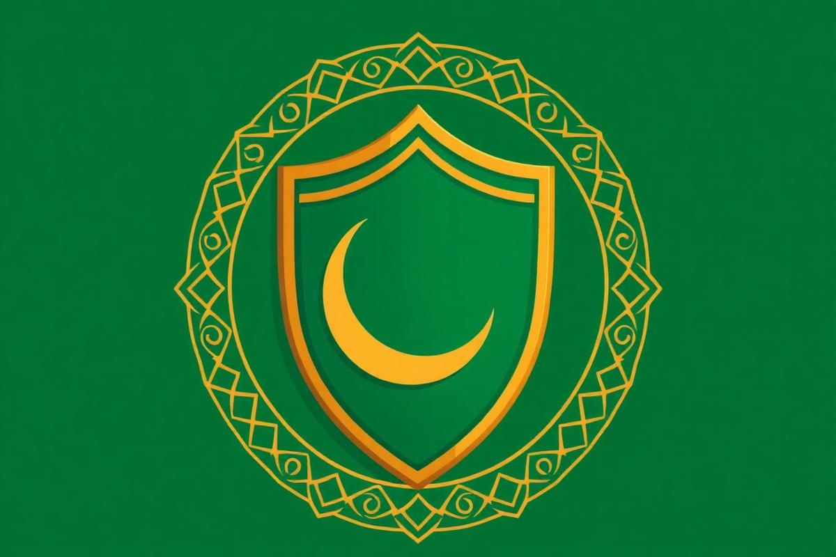 Shield with crescent — safety and disclaimers
